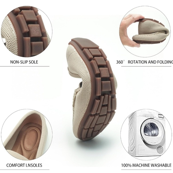 Elegant Cream Loafers for Women - Picture 5 of 5